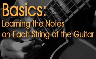 Lesson - Learning the Notes on Each String