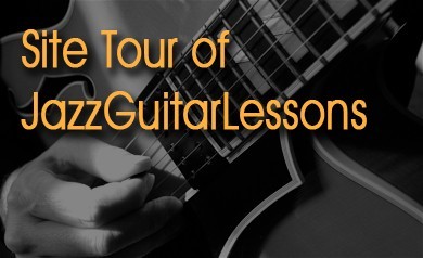 Site Tour of JazzGuitarLessons